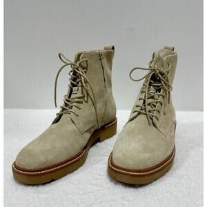 Vince Women’s Biscotti Suede Lace-Up Boot